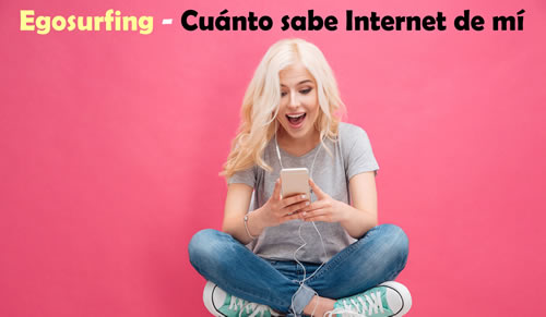 Egosurfing: How much does the internet know about me?